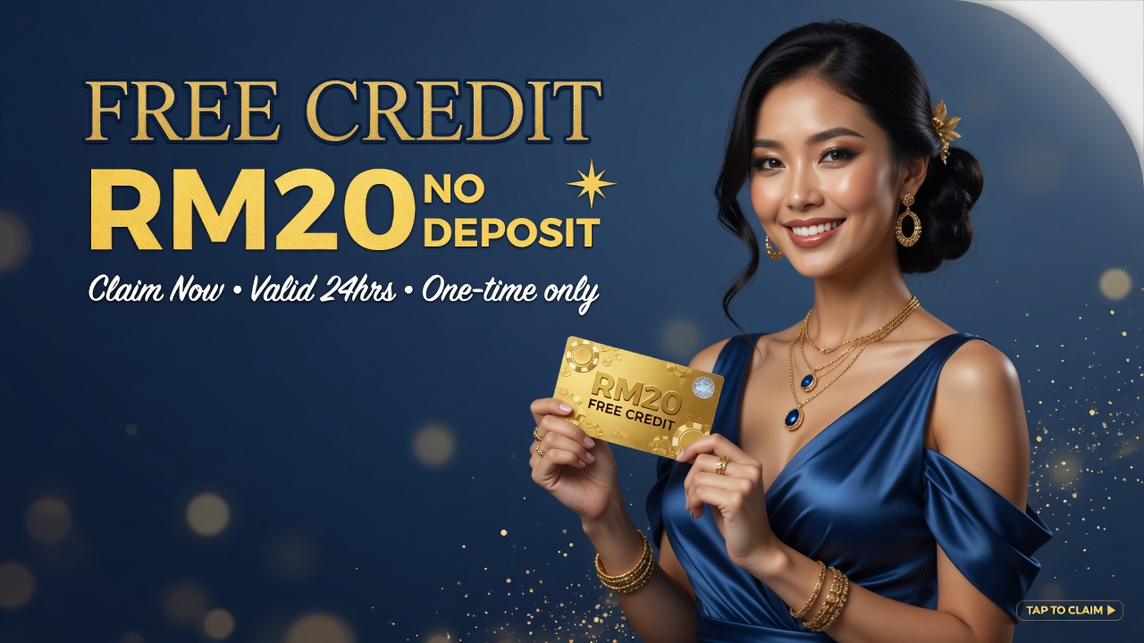 SCRPlay free credit RM20 no deposit promotion